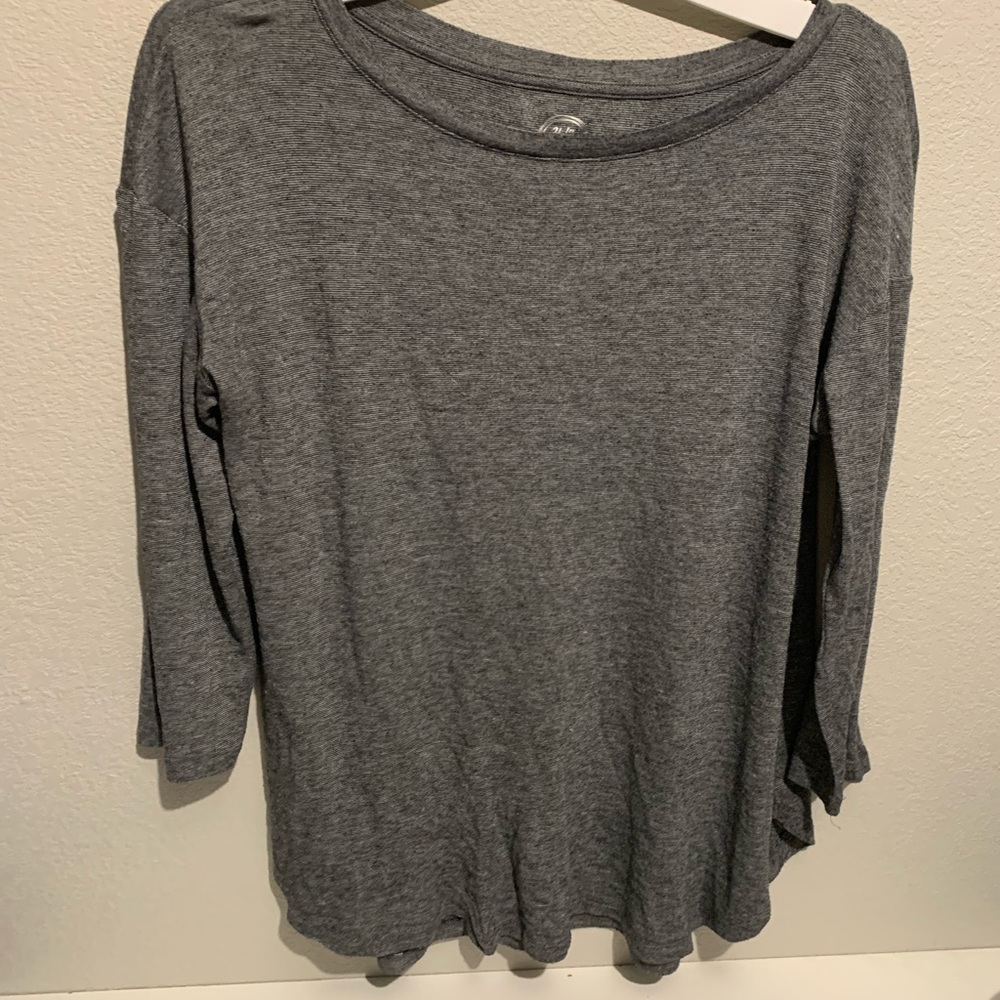Grey 1/2 sleeve Blouse